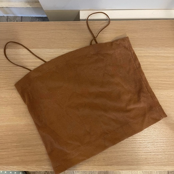 American Eagle thin bungee strap square neck tank top - Picture 1 of 1